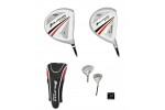 ORLIMAR: FIRELINE SENIOR MENS DRIVER AND FAIRWAY WOOD SET RIGHT HAND GRAPHITE SHAFT; ALL LENGTHS
